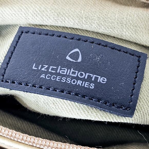 Liz Claiborne Accessories Sand Crossbody Purse Shoulder Bag Zippered Classiccore - Picture 11 of 14